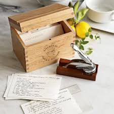 20 Gift Ideas For Mother S Day Style At Home In 2020 Personalized Recipe Box Stationery Gift Personalised Gifts For Him