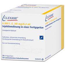 Clexane 4000 I E 40 Mg 0 4 Ml 20 St Shop Apotheke Com