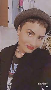 Demi lovato's pink pixie cut is the ultimate 2021 hair inspiration the singer chopped off her hair at the end of last year, and now she's experimenting with a wildly popular pastel shade. Demi Lovato Just Cut Her Hair Even Shorter