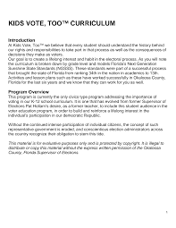 Https Www Govote Okaloosa Com Portals Okaloosa Documents Kvt Okaloosakvtcurriculum Pdf