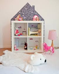 Ikea Hack Kallax Dollhouse Using Stickers Kinder Zimmer Kinderzimmer Ikea Kinderzimmer