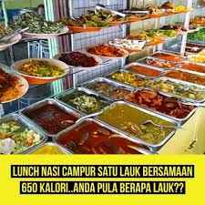 Begini cara masak nasi yang sehat dan rendah kalori. Kalori Nasi Rames Python