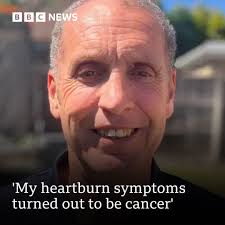 John, who's not a "big fan" of going to the doctors, says a GP appointment  saved his life. He was having persistent heartburn and swallowing issues
