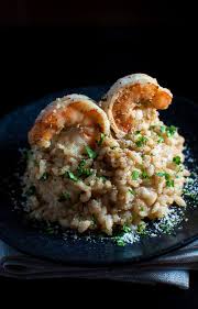 Lemon Risotto With Shrimp Salt Lavender Recipes Seafood Recipes Risotto Recipes