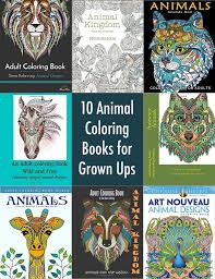 Children's paperback adults & young adults' books. Animal Coloring Books For Grown Ups Diy Candy