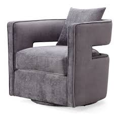 Allmodern Jeremiah Swivel Barrel Chair Wayfair Swivel Barrel Chair Vintage Dining Chairs Upholstered Bedroom Chair