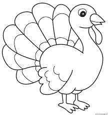 Select from 36544 printable coloring pages of cartoons, animals, nature, bible and many more. Turkey Simple Turkey For Preschoolers Coloring Pages Printable