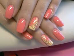 Peach nails and ice cream swirls. Peach Colored Manicure 100 Best Ideas On The Photo Confetissimo Women S Blog