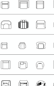 All pieces are available in black, white & elephant grey. Furnitures Cad Blocks Dwg Beds Chairs Armchairs Tables Sofas