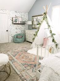 Vintage Style Girl S Room Rugs Bless This Nest Blog Farmhouse Farmhousearearugs Arearugs Whitefa Girls Room Rugs Girls Room Wallpaper Girls Room Area Rug