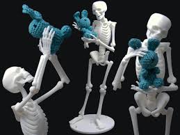 Poseable 3d Printed Skeleton 5 3dprinteresting 3dprinting Skeleton Decorations Prints 3d Printing