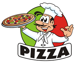 Pizza Cartoon Logo By Flavia Gibson Pizza Cartoon Pizza Chef Pizza Logo