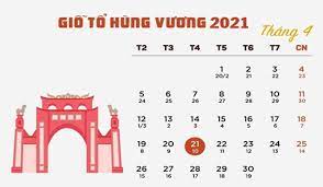 Nghi lễ truyền thống được tổ chức hàng năm vào mùng 10 tháng 3 âm lịch tại đền hùng, thành phố việt trì. Lá»‹ch Nghá»‰ Lá»… Giá»— Tá»• Hung VÆ°Æ¡ng 2021 Vá»›i Cong Chá»©c Vc NlÄ' Táº¡i Tp Hcm