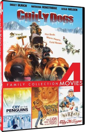 Amazon.com: Chilly Dogs/Toby McTeague/The Lion Who Thought He Was  People/Cry of the Penguins - 4-pack : Skeet Ulrich, Natasha Henstridge,  Leslie Nielsen, Yannick Bisson, Winston Rekert, Andrew Bednarski, Bill  Travers, Virginia McKenna,