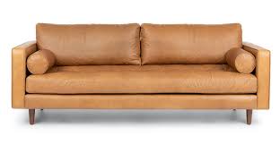 Summer is almost gone but there's still time to save! Charme Tan Sven Leather Walnut 3 Seater Sofa Article