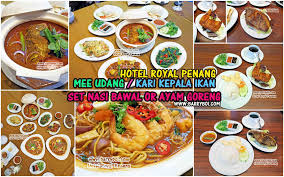 This is not a sponsored or paid post. Kari Kepala Ikan Mee Udang Set Nasi At Hotel Royal Penang