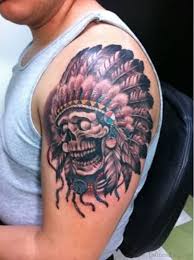 The number can be worn as a tattoo, but is normally found on flyers and letters. 82 Sweet American Native Tattoos On Shoulder
