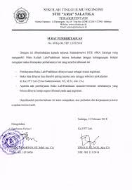 Surat Pernyataan Contoh Surat Pembayaran Gaji Secara Tunai