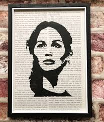 My hand painted Hunger Games artwork. Painted