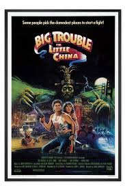Big Trouble in Little China print by Vintage Entertainment Collection |  Posterlounge