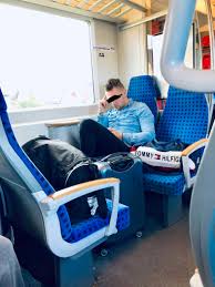 On a crowded train to duck city. People Blocking Four Seats Alone In A Crowded Train Mildlyinfuriating