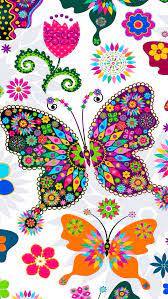Butterflies And Flowers Mariposas Fondos De Pantalla Papel Pintado Flores Fondos De Pantalla De Iphone