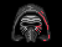 Kylo Ren Pixel Art Pixel Art Pixel Art Pattern Art