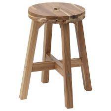 Counter & bar stools : Skogsta Stool Acacia Ikea