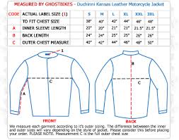 Cheap Online Clothing Stores Leather Jacket Size Chart