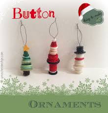 Easy Christmas Crafts 8 Button Ornaments Speech Room Style Christmas Button Crafts Easy Christmas Crafts Christmas Buttons