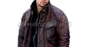 Bobby Mercer Four Brothers Brown Leather Jacket Brown Leather Jacket Leather Jacket Celebrity Jackets