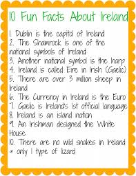 Where To Wednesday Ireland The Chirping Moms St Patrick Day Activities Ireland Facts St Patricks Day Crafts For Kids