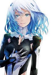 There's just something about a humanoid machine stomping around that appeals to generations of young. Anime Girl Mecha Anime Girl With Blue Hair