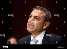 Armando O. Bonilla appears before a Senate Committee