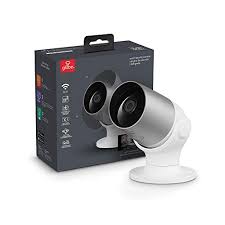 The camera automatically starts recording when it detects sounds or physical movement via the audio and motion detectors. Best Selling Globe Electric Wi Fi Smart Indoor Outdoor Security Camera No Hub Required Voice Activated 1080p Motion Detection 2 Way Voice Night Vision Silver And White 50108 Accuweather Shop