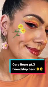 #greenscreen Reply to @kitty_24685 Care Bears pt.3 “FRIENDSHIP BEAR” 🌼  🌼#carebearmakeup