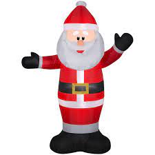 Led inflatable santa claus, indoor & outdoor christmas decorations average rating: Home Accents Lighted 5 Ft Inflatable Santa Christmas Decoration The Home Depot Canada