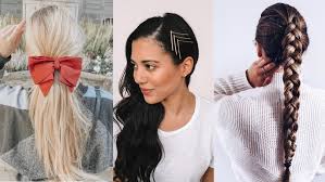 Bow hairstyle is one of my favorite style, very easy and it so quick that anyone can do. 42 Cute And Easy Hairstyles For School You Can Actually Do Yourself