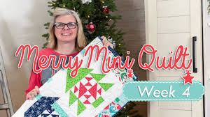 Christmas tree quilt pattern christmas quilting projects christmas patchwork christmas sewing holiday quilt patterns quilts online laundry basket quilts winter quilts patchwork quilting. Christmas In July Sew Along Merry Mini Week Four Tree Block Fat Quarter Shop Youtube
