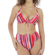 Poppy triangle bretelles sans armatures irisé maillot de bain. Haut De Maillot De Bain Triangle Sans Armatures Freya Maillots Bali Bay Multicolore Freya Maillots Fitancy