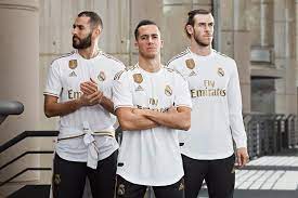 It's exciting being a devout real madrid fan, and you'll be the biggest one around in this adidas jersey, featuring crisp team graphics and climalite. Real Madrid 19 20 Home Kit Released Footy Headlines