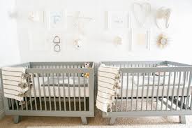 Gender neutral twin nursery ideas. Double The Trouble And Love Sweet And Delightful Twin Nurseries
