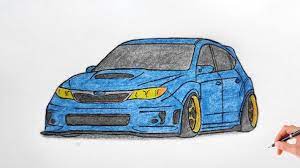 We hope you enjoy our growing collection of hd images. How To Draw A Subaru Impreza Wrx Sti 2008 Hatchback Drawing A 3d Car Coloring Sti 3 2008 Us Spec Youtube