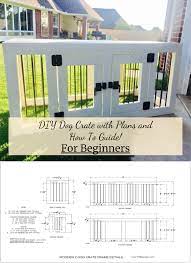 Diy Wood Dog Crate With Drawing Plans And How To Guide For Beginners 2 Large Dogs Diy Dog Kennel Wood Dog Crate Diy Dog Crate