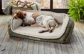 Orvis Memory Foam Bolster Dog Bed With Fleece Orvis