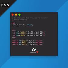 How To Enable Smooth Scrolling Using Only Css In 2020 Css Css Tutorial Typography Rules