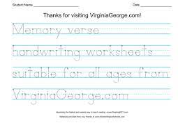 Bible Handwriting Worksheets Virginia George Bible Worksheets Handwriting Practice Worksheets Handwriting Worksheets