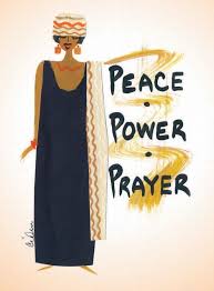 World peace quotes to inspire happiness, freedom and peace. New Peace Power Prayer Magnet Magnets Shades Of Color Cidnewallace Shadesofcolor Blackgifts Ma Black Women Art African American Culture Woman Quotes