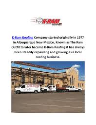 A trusted roofing contractor in albuquerque, nm. K Ram Roofing Company In Albuquerque New Mexico