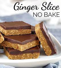 Ginger Slice Ginger Recipes Dessert Tray Bake Recipes Baking Recipes